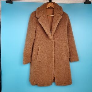 Iz Byer Coat Size XS Teddy Lined Long